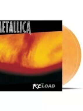 Metallica Reload 2-LP ~ Exclusive Colored Vinyl (Flaming Fuel) ~ New/Sealed!